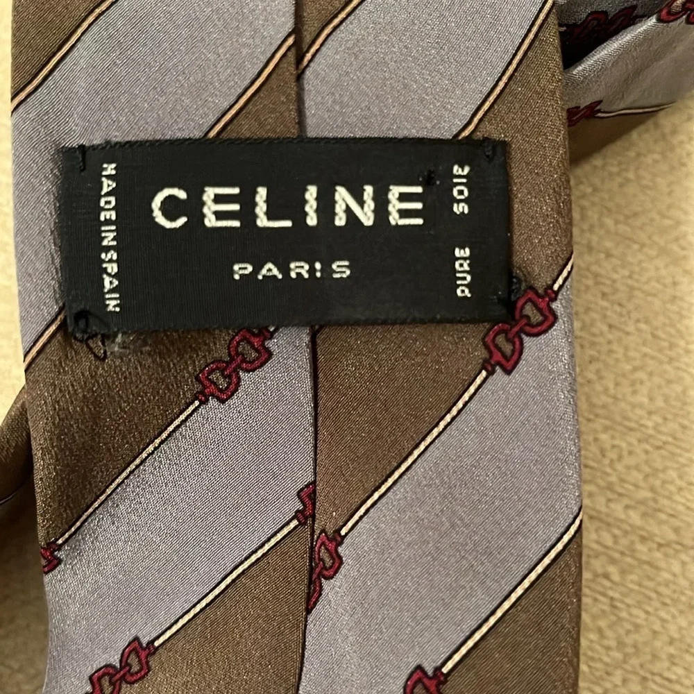 CELINE PARIS tie